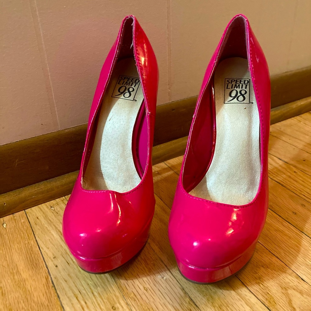 Pink Stiletto Heels